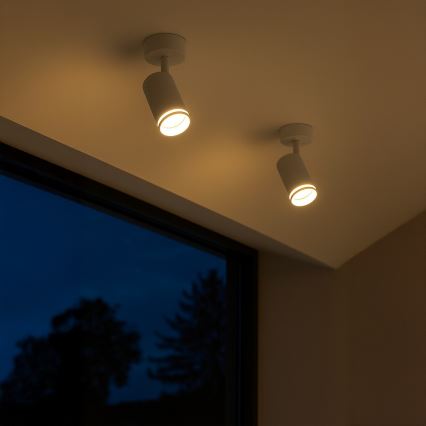 PIPE spotlight 1xGU10/10W/230V white