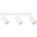 PIPE spotlight 3xGU10/10W/230V white