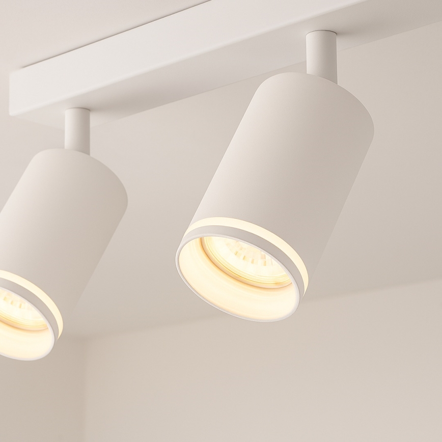 PIPE spotlight 3xGU10/10W/230V white