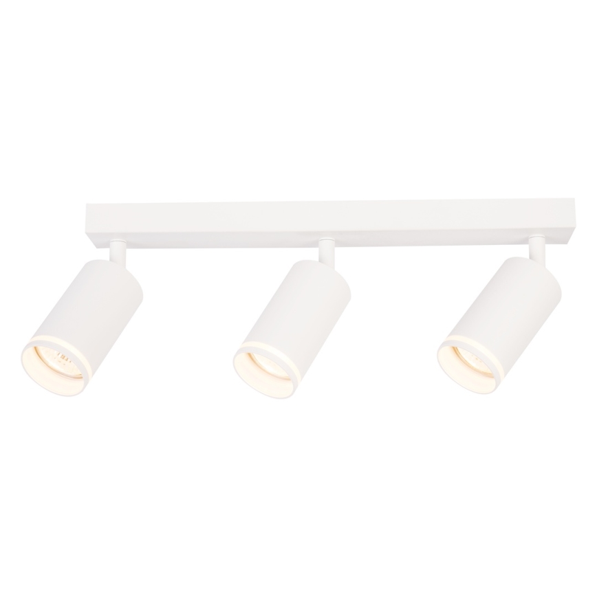 PIPE spotlight 3xGU10/10W/230V white