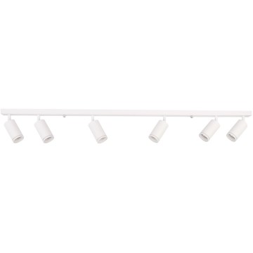 PIPE spotlight 6xGU10/10W/230V white