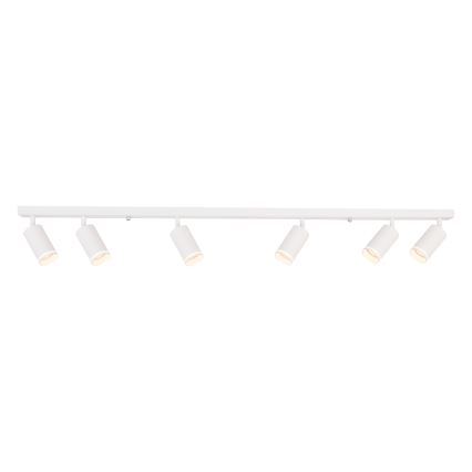 PIPE spotlight 6xGU10/10W/230V white