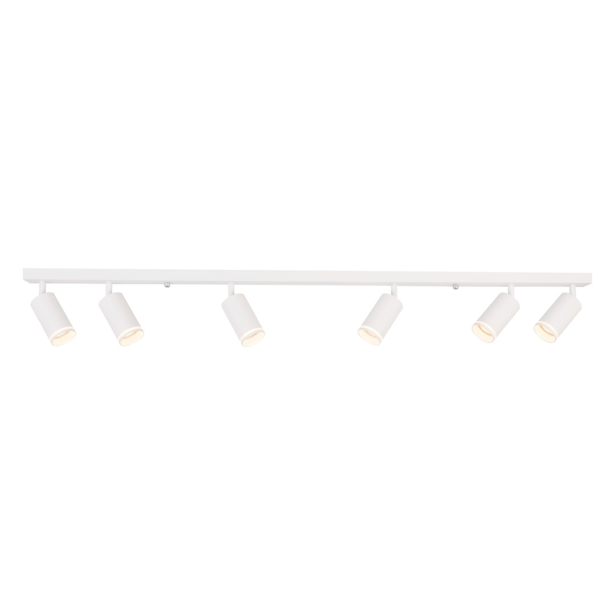 PIPE spotlight 6xGU10/10W/230V white
