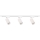 PIPE Track Spotlight 3x GU10/10W/230V, White