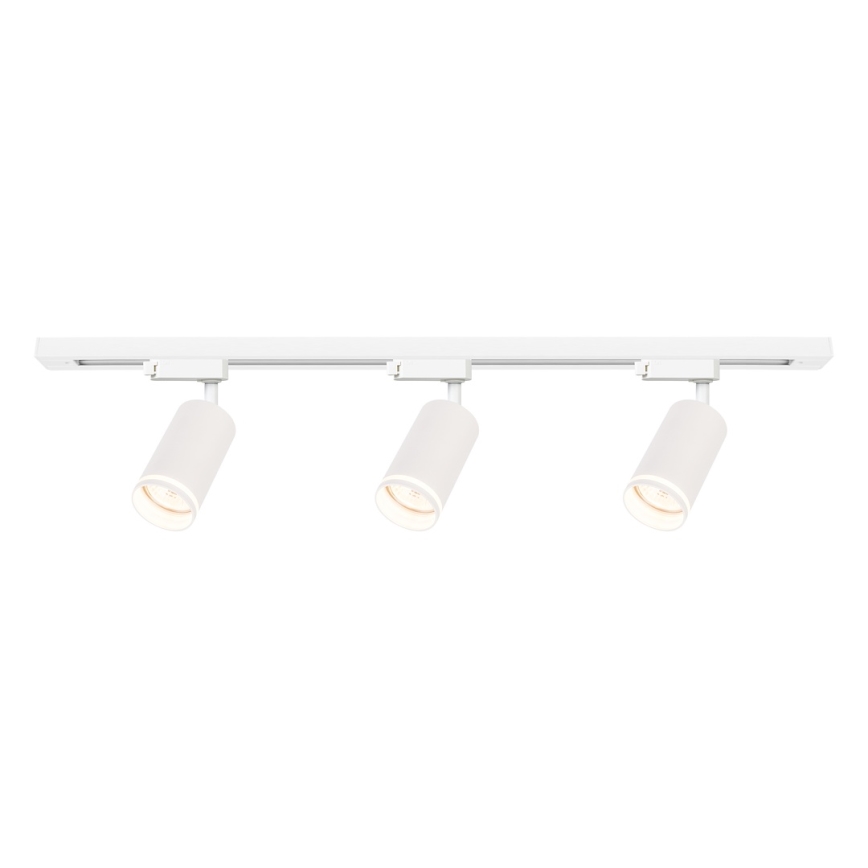 PIPE Track Spotlight 3x GU10/10W/230V, White