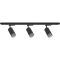 PIPE Track Spotlight 3xGU10/10W/230V, Black
