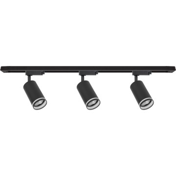 PIPE Track Spotlight 3xGU10/10W/230V, Black