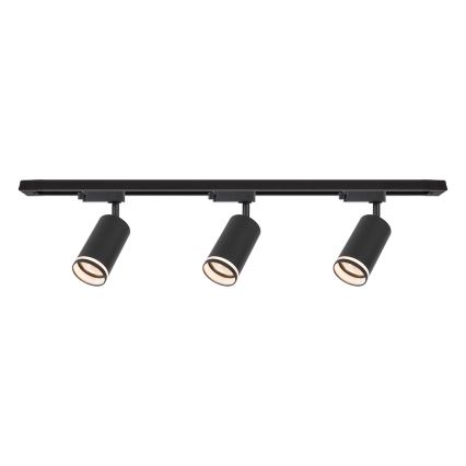 PIPE Track Spotlight 3xGU10/10W/230V, Black