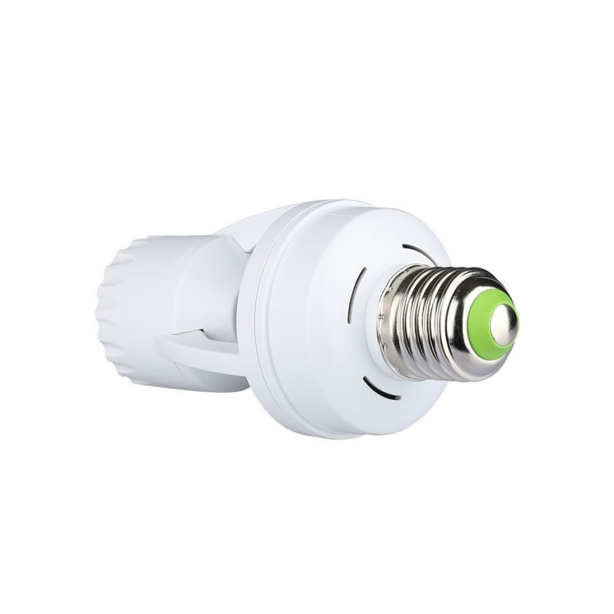 PIR sensor for E27 bulb white