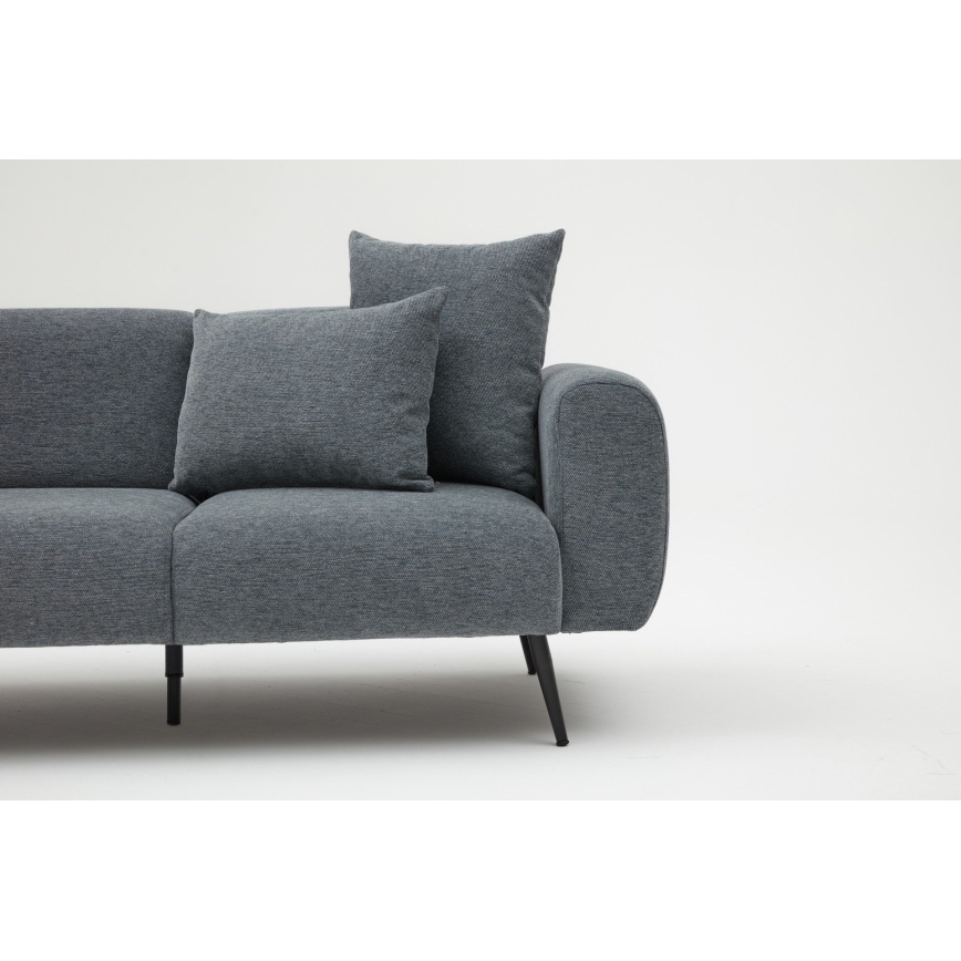 PISA Two-Seater Sofa, Grey
