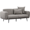 PISA Two-Seater Sofa in Light Gray