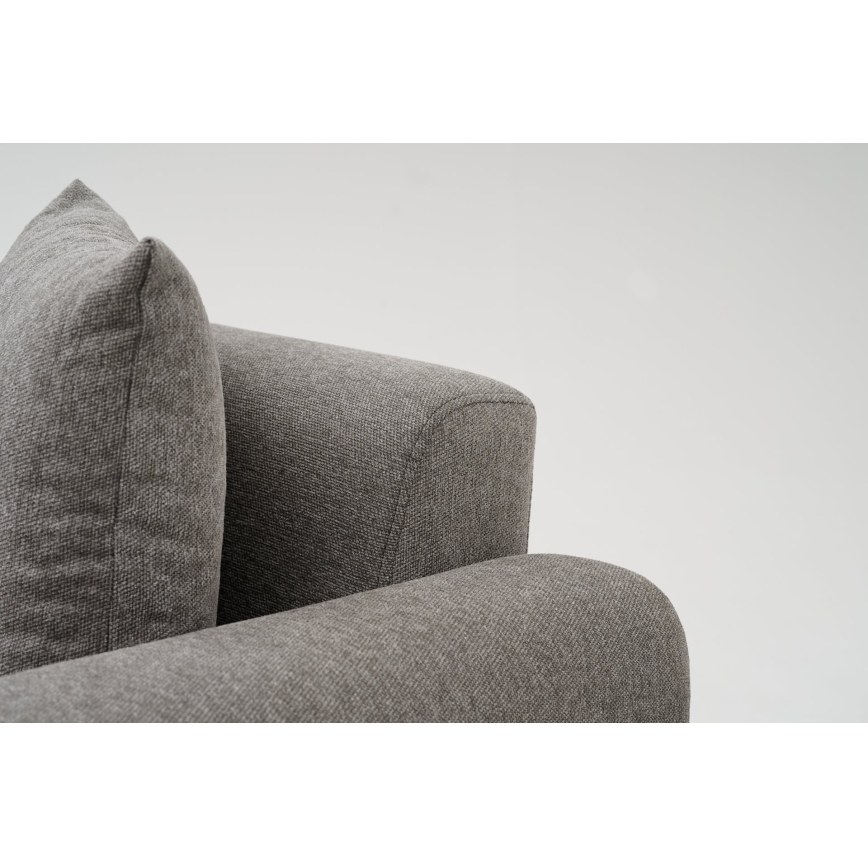 PISA Two-Seater Sofa in Light Gray