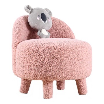 PIXI Children's Armchair, Ø 46 cm, Pink