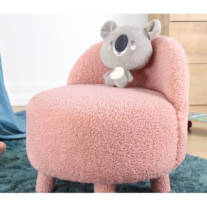 PIXI Children's Armchair, Ø 46 cm, Pink