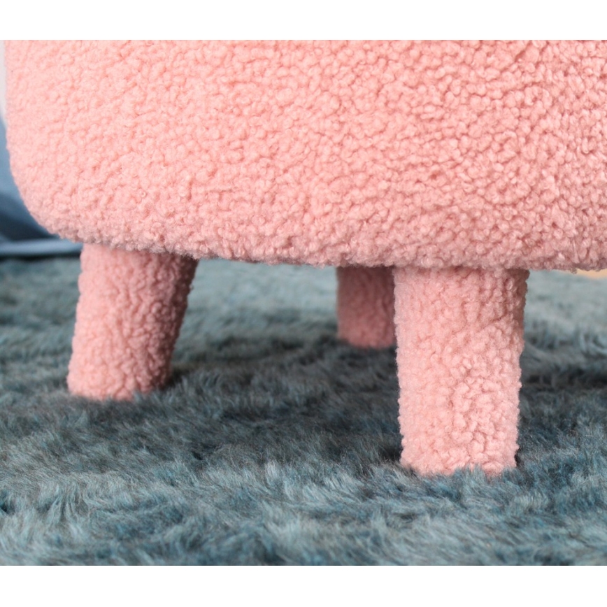 PIXI Children's Armchair, Ø 46 cm, Pink