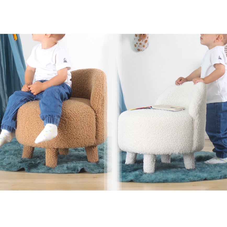 PIXI Children's Armchair, Ø 46 cm, Pink