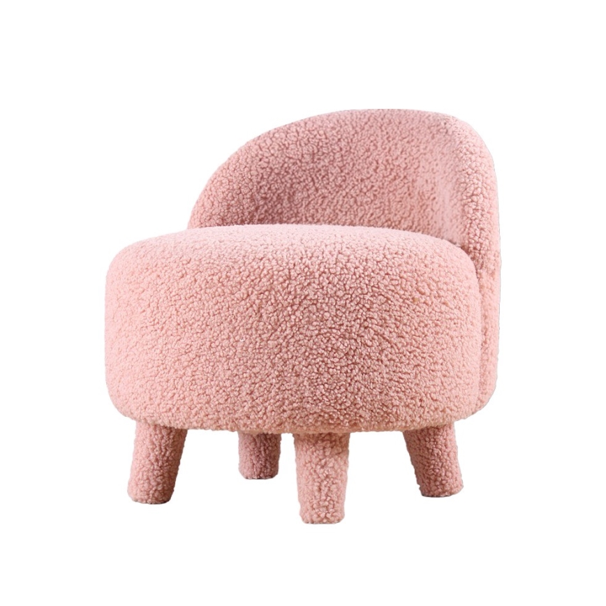 PIXI Children's Armchair, Ø 46 cm, Pink