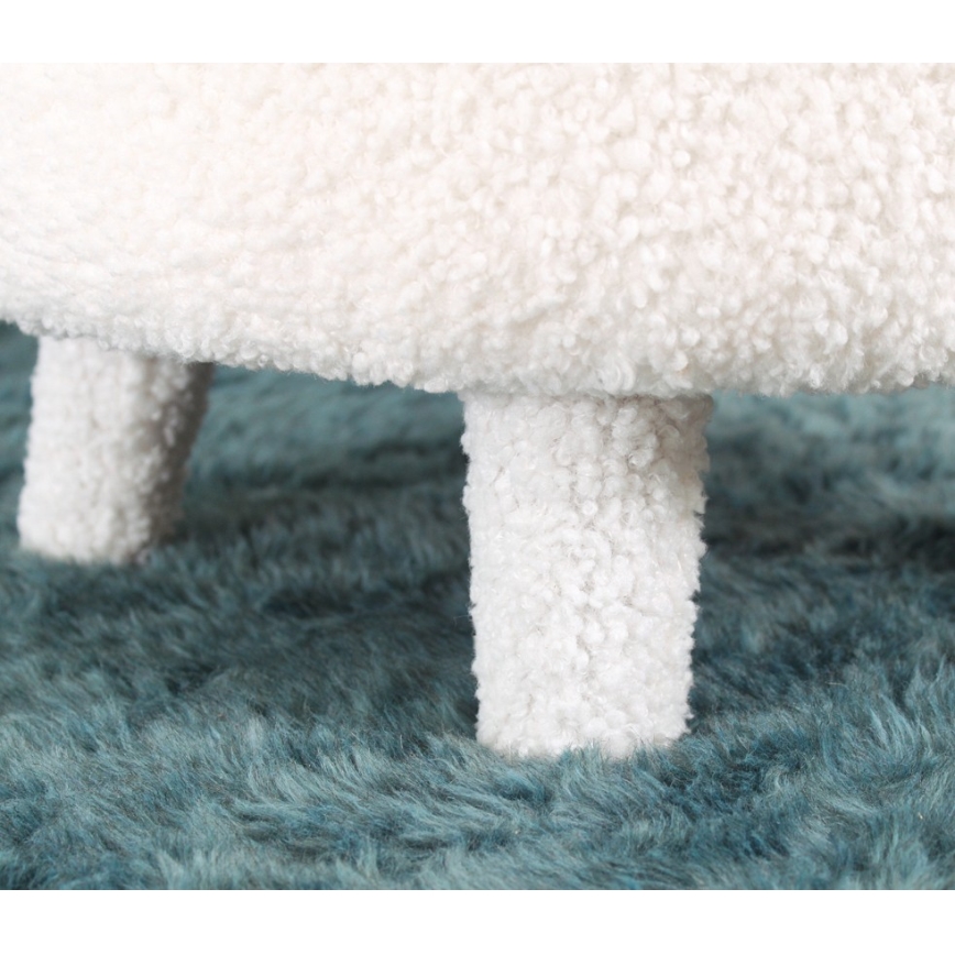 PIXI Kids' Armchair, Ø 46 cm, White