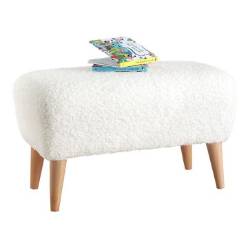 PIXI Ottoman 32x61 cm white