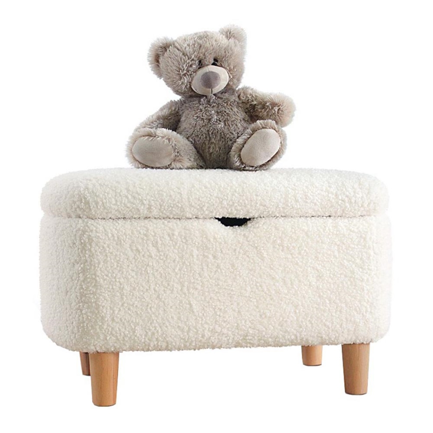 PIXI Ottoman 37x61 cm White