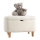 PIXI Ottoman 37x61 cm White