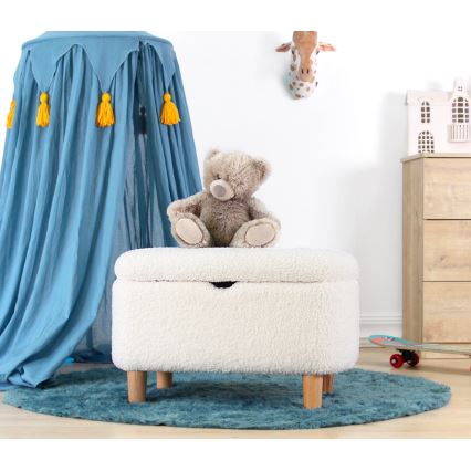 PIXI Ottoman 37x61 cm White