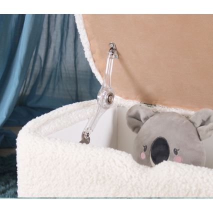 PIXI Ottoman 37x61 cm White