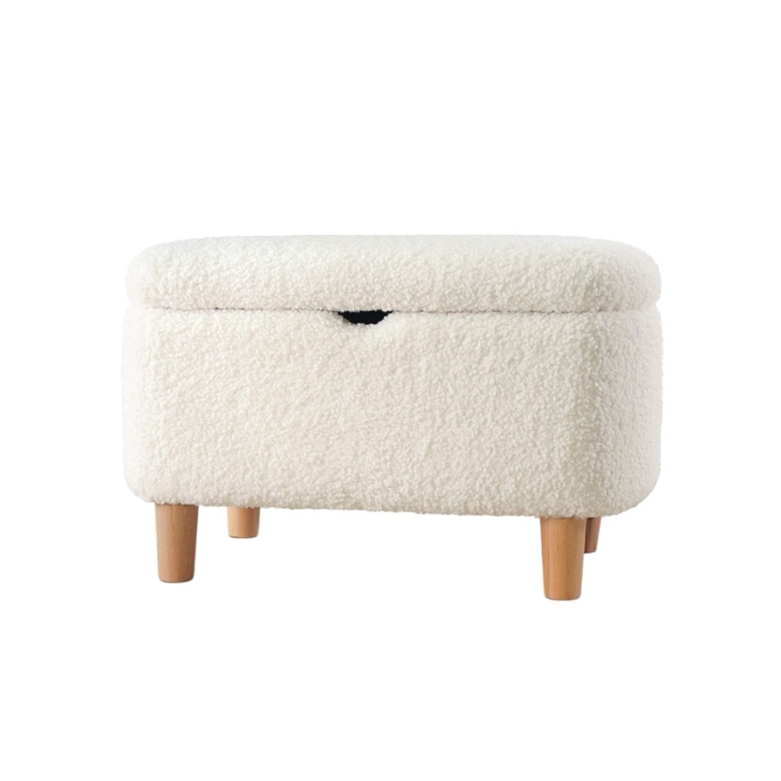 PIXI Ottoman 37x61 cm White