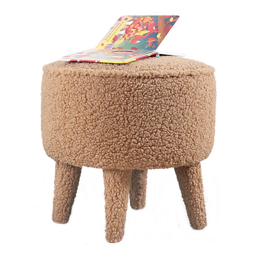 PIXI Stool, Ø 38 cm, Brown