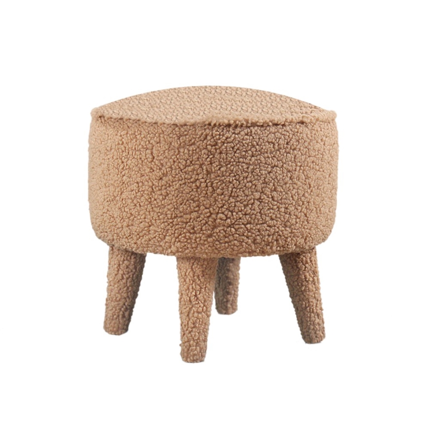PIXI Stool, Ø 38 cm, Brown