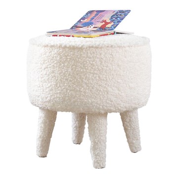PIXI Stool, Ø 38 cm, White