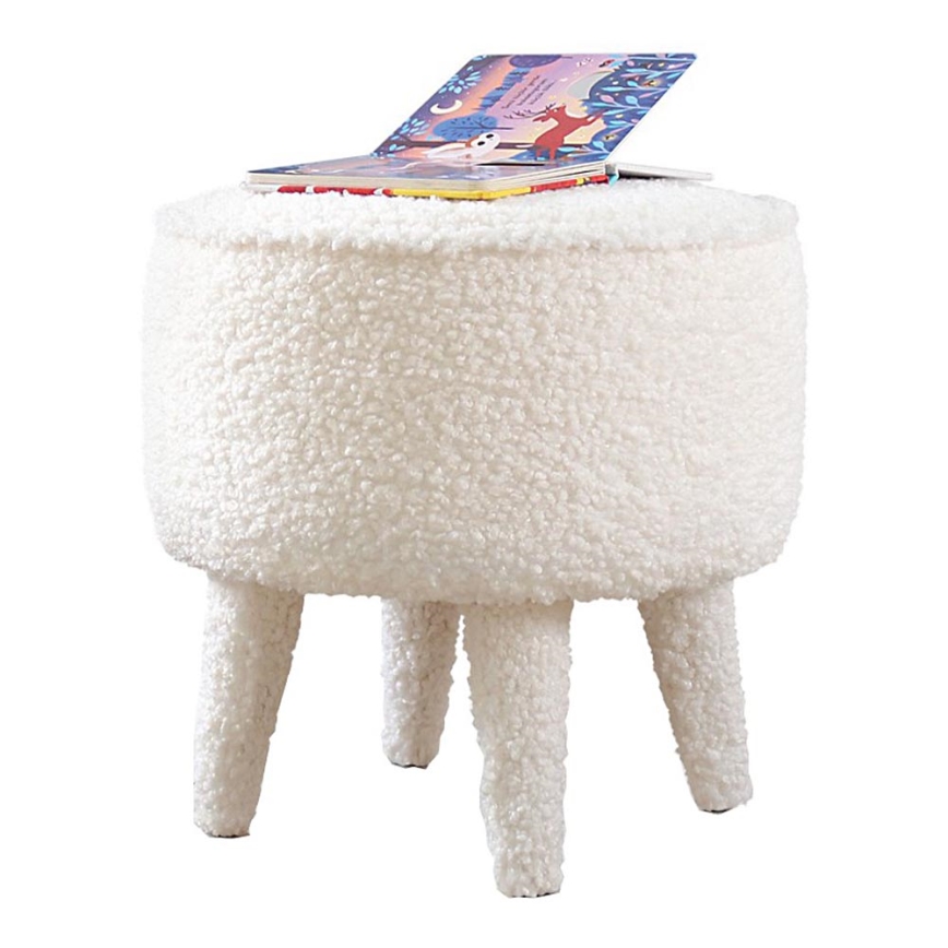 PIXI Stool, Ø 38 cm, White