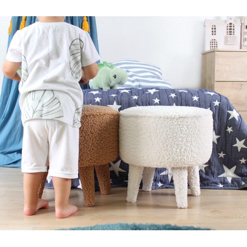 PIXI Stool, Ø 38 cm, White