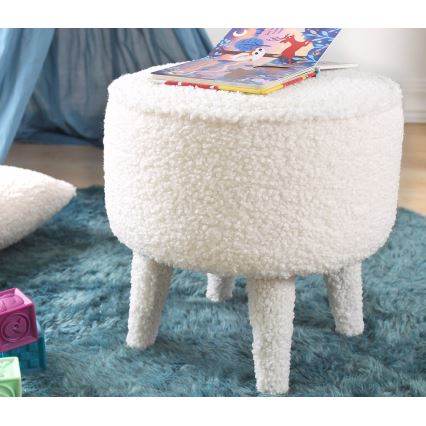 PIXI Stool, Ø 38 cm, White