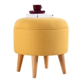 PIXI Stool, Ø 40 cm, Yellow