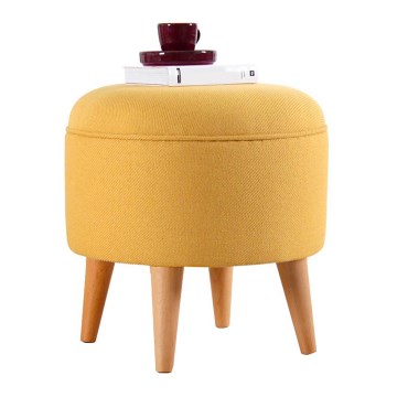 PIXI Stool, Ø 40 cm, Yellow