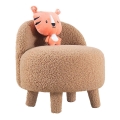 PIXI Stool, Ø 46 cm, Brown