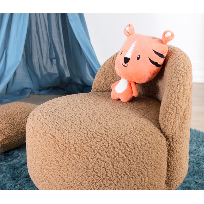 PIXI Stool, Ø 46 cm, Brown