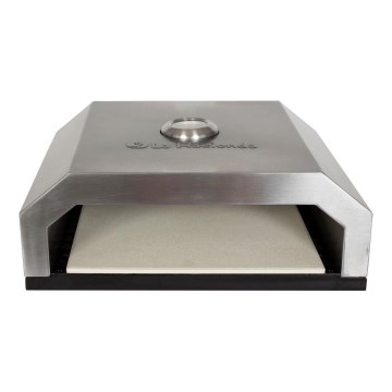 Pizza oven for garden grills + ceramic-stone plate