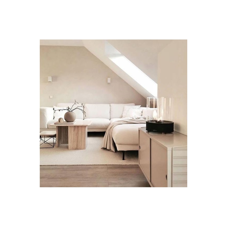 Planika - BIO fireplace 36,3x25,1 cm 2,5kW black