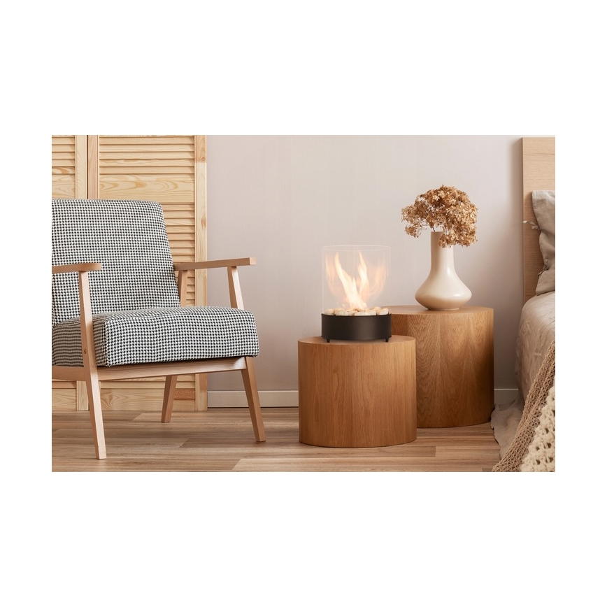 Planika - BIO fireplace 36,3x25,1 cm 2,5kW black