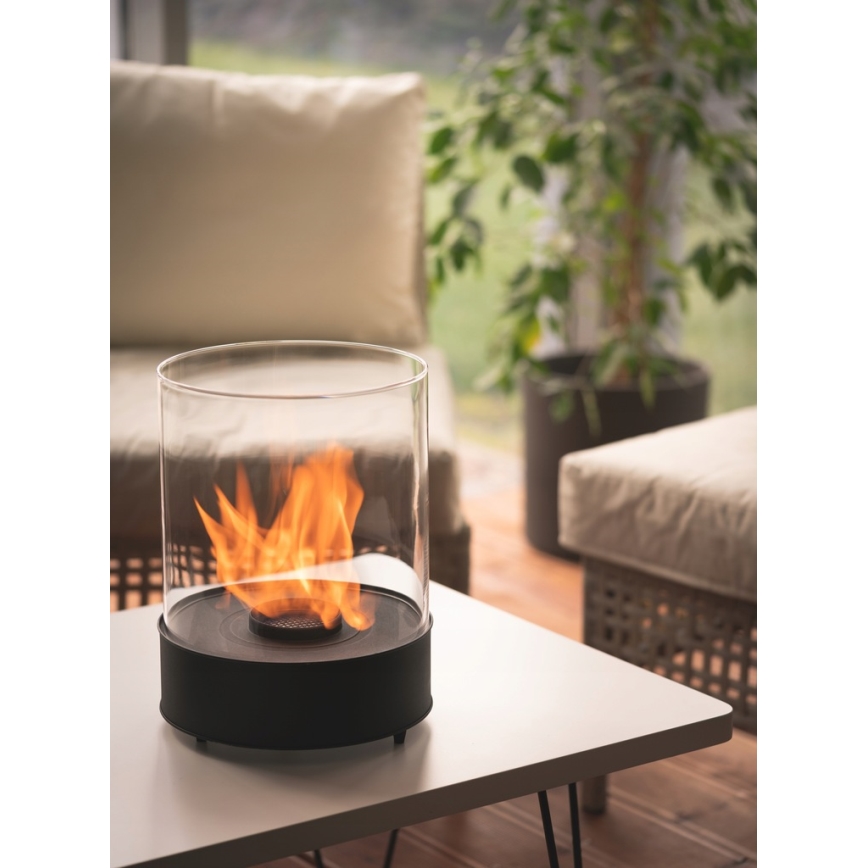 Planika - BIO fireplace 36,3x25,1 cm 2,5kW black