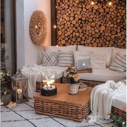 Planika - Bioethanol Fireplace 32.1 x 25.1 cm, 2.5 kW, Black
