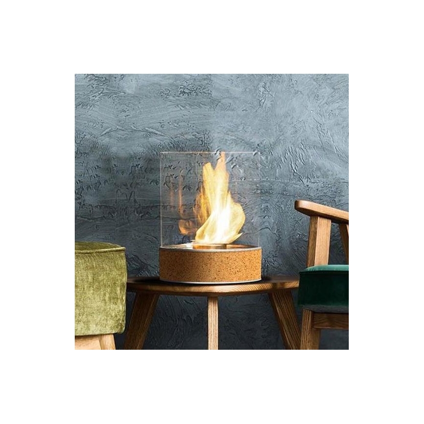 Planika - BIO fireplace 36,3x25,1 cm 2,5kW beige