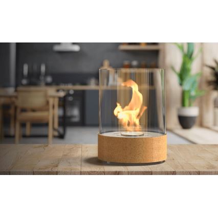 Planika - BIO fireplace 36,3x25,1 cm 2,5kW beige