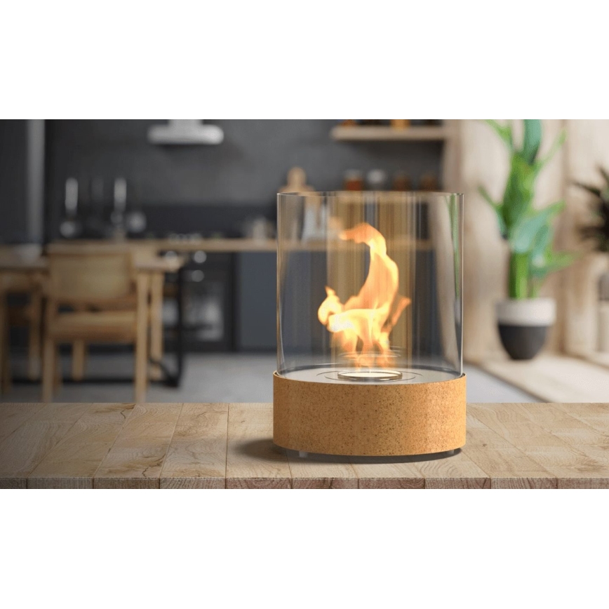 Planika - BIO fireplace 36,3x25,1 cm 2,5kW beige
