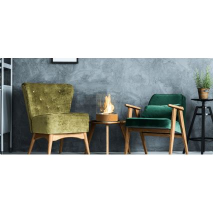 Planika - BIO fireplace 36,3x25,1 cm 2,5kW beige