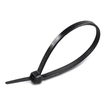 Plastic folding bands 2,5x100mm 100pcs black