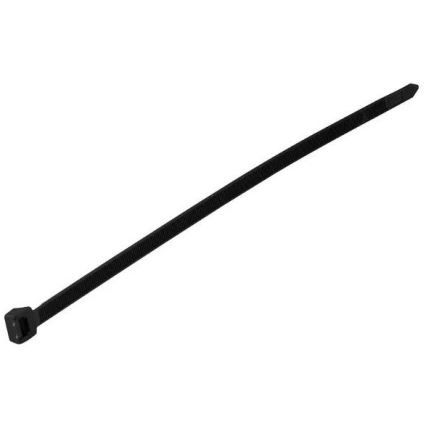 Plastic folding bands 2,5x100mm 100pcs black
