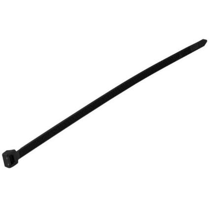 Plastic folding bands 3,5x200mm 100pcs black